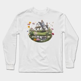 Farm house Cottage Long Sleeve T-Shirt